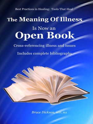 cover image of The Meaning of Illness is Now an Open Book, Cross-referencing Illness and Issues